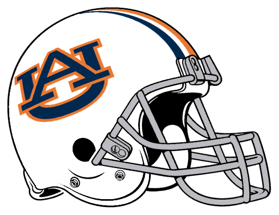 Auburn Tigers 1971-1982 Helmet Logo vinyl decal